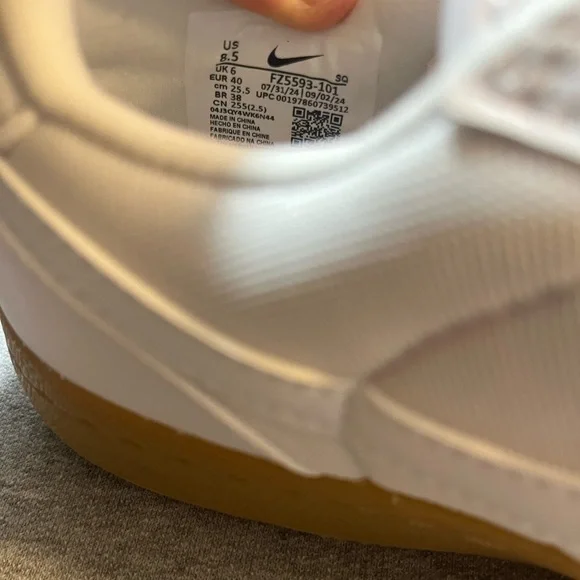 Nike Field General White Gum Athletic Women's Shoe Size 8.5 FZ5593 101 - Picture 9 of 10